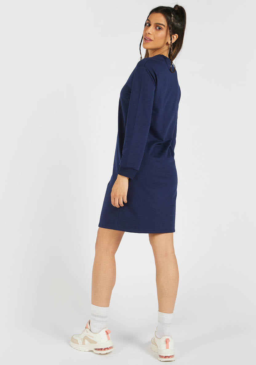 Women’s Knee-Length Sweatshirt Dress
