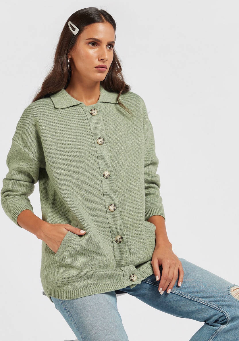 Women’s Knit Button-Up Cardigan
