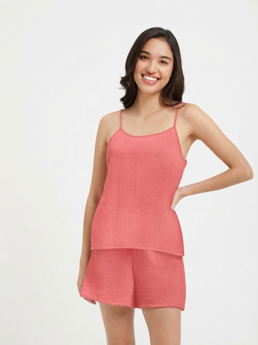 UP2Fashion Women’s Muslin PJ Set