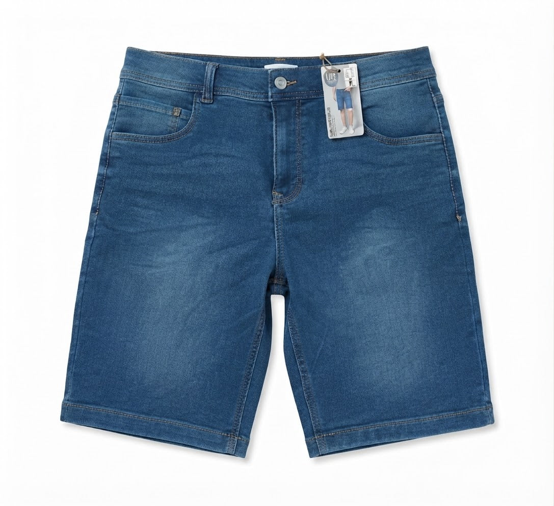 UP2Fashion Men’s Sweat-Denim Shorts