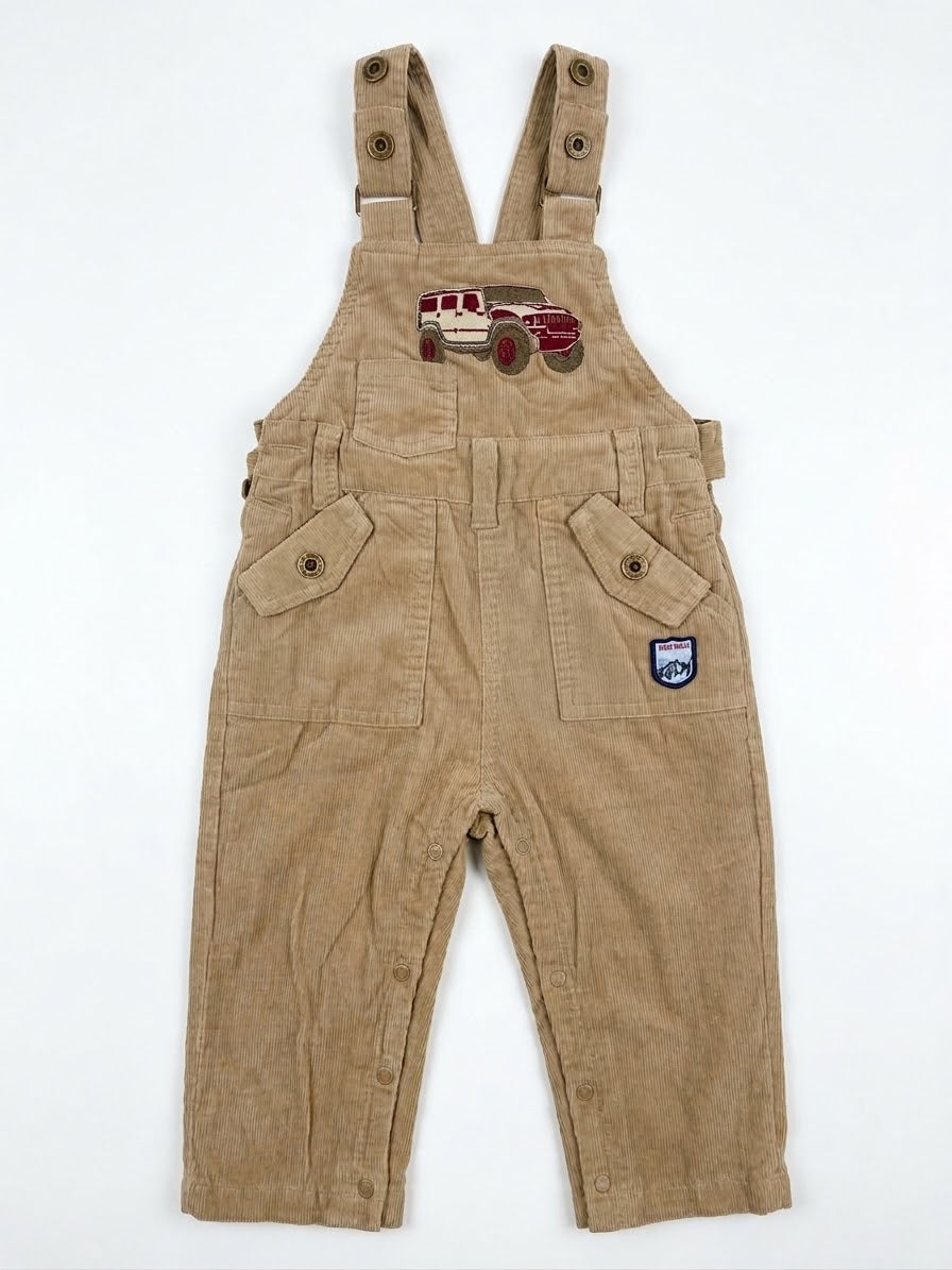 TYK Boys’ Thermal Dungarees (beige)