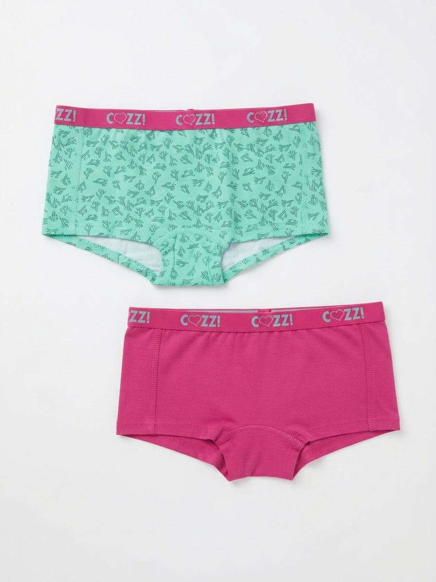 COZZI Girls’ Brief Boxers, 2 pcs