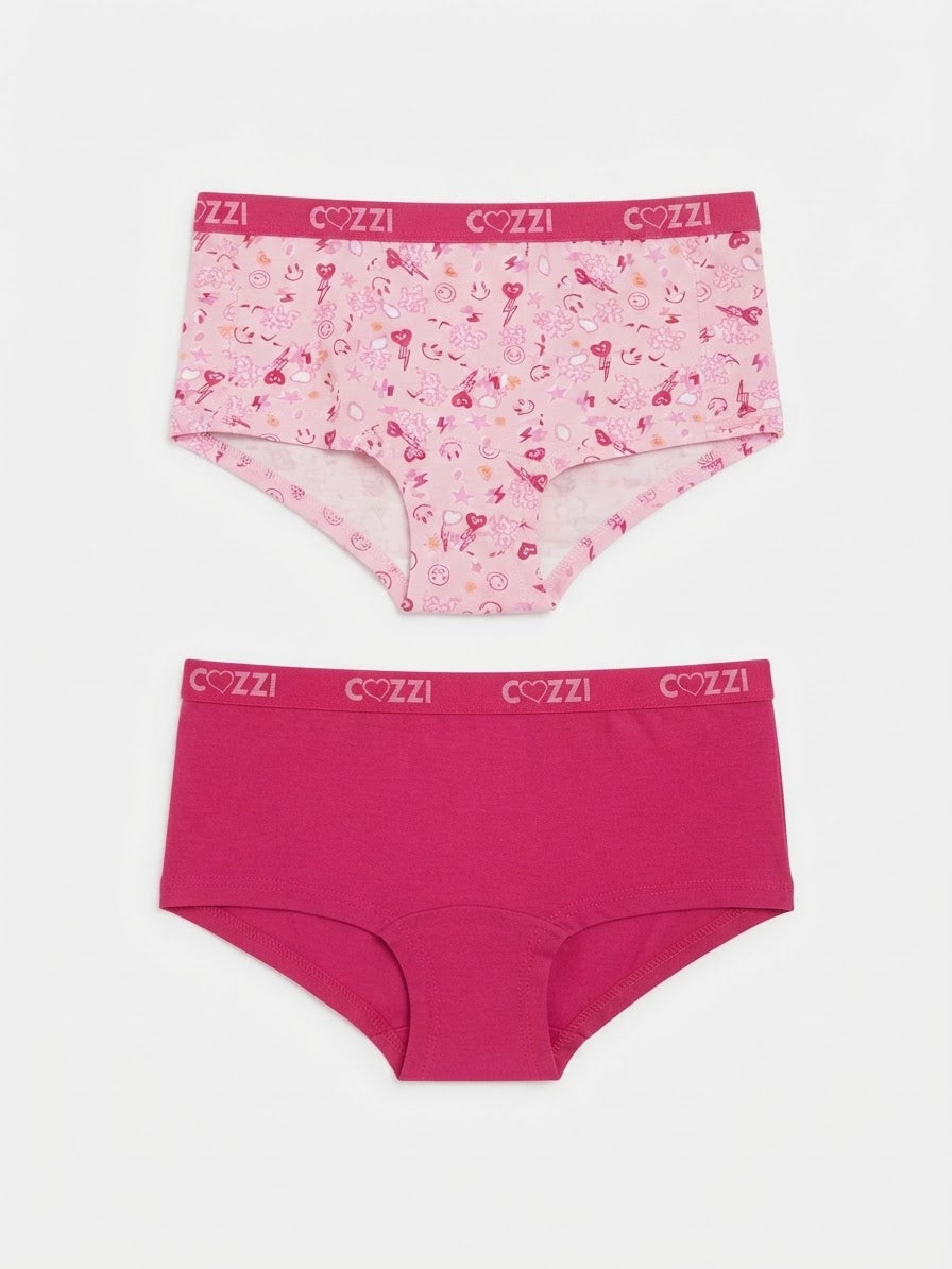 COZZI Girls’ Brief Boxers, 2 pcs