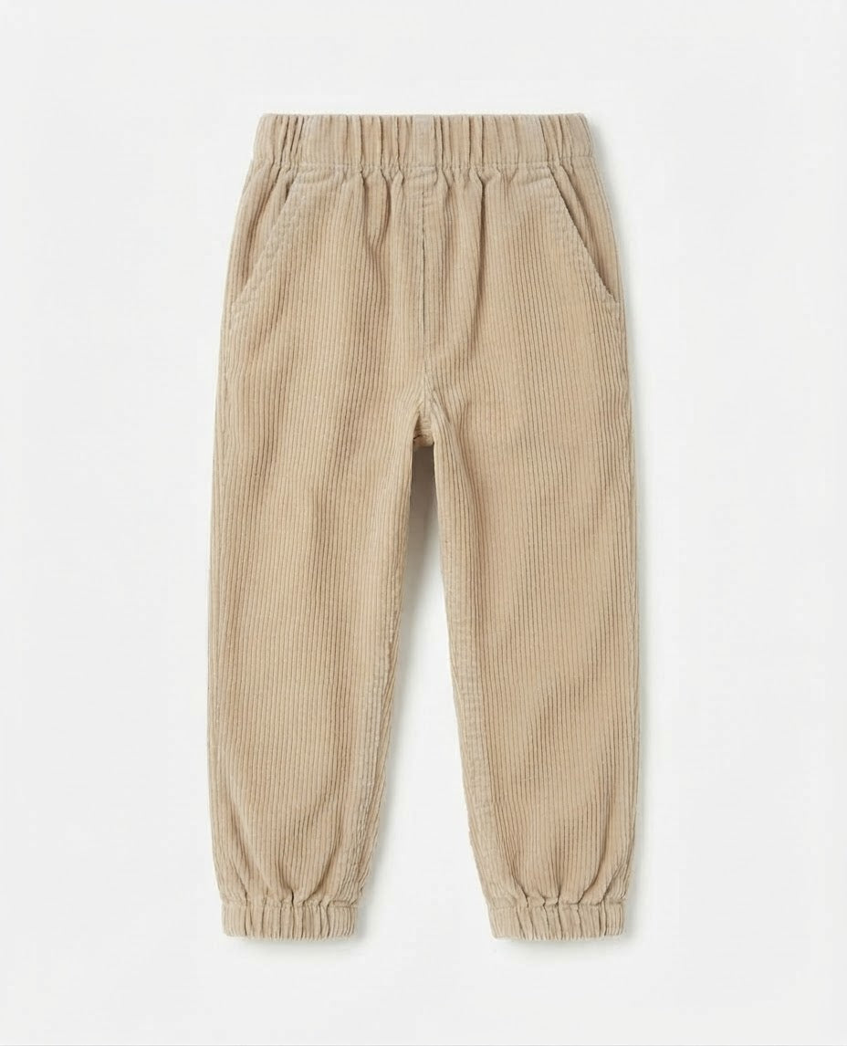 L&D Kids’ Corduroy Pants (beige)