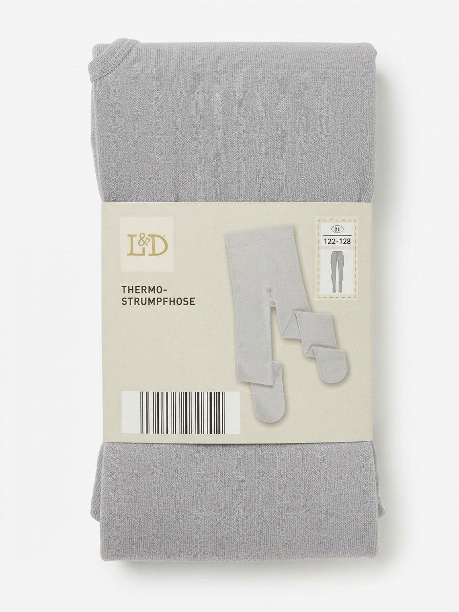 L&D Kids’ Thermal Tights (grey)