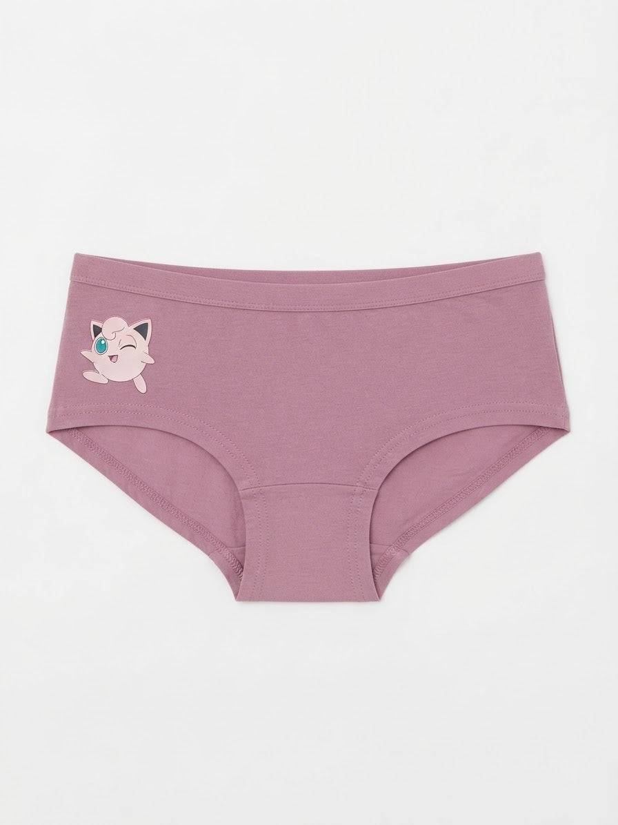 Girls’ Cotton Hipsters, 3 pcs - Pokémon