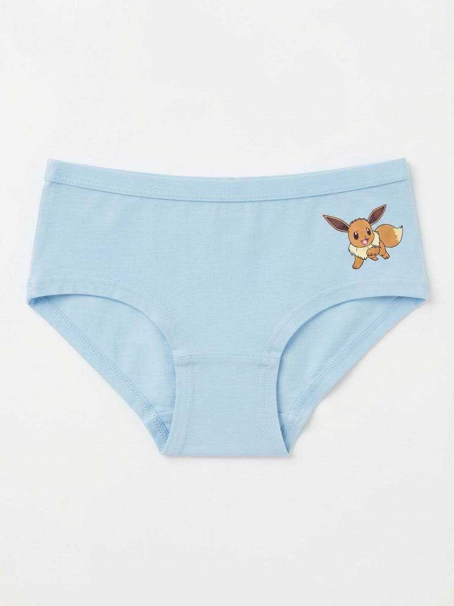 Girls’ Cotton Hipsters, 3 pcs - Pokémon