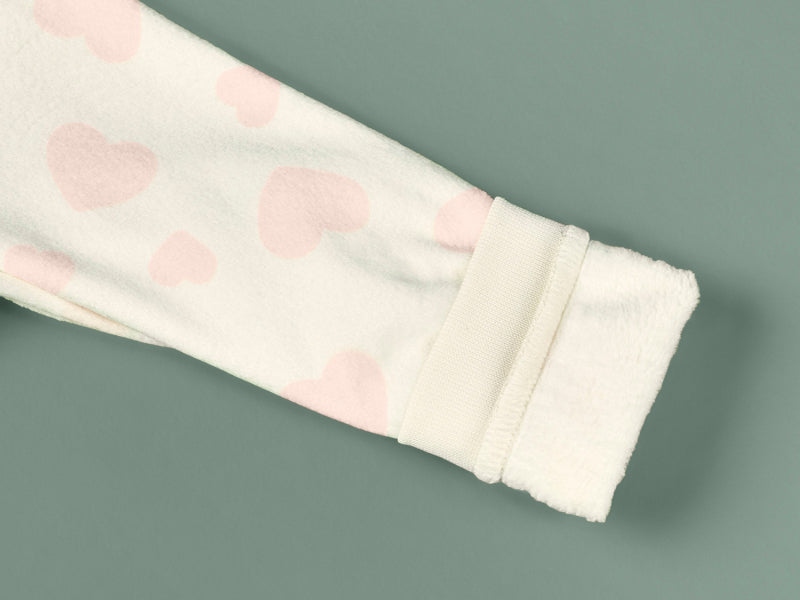 LUPILU Girls’ Plush Fleece Sweatshirt - Hearts
