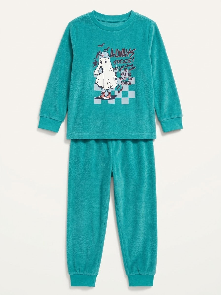 Boys’ Terry Pajama Set - Lily & Dan