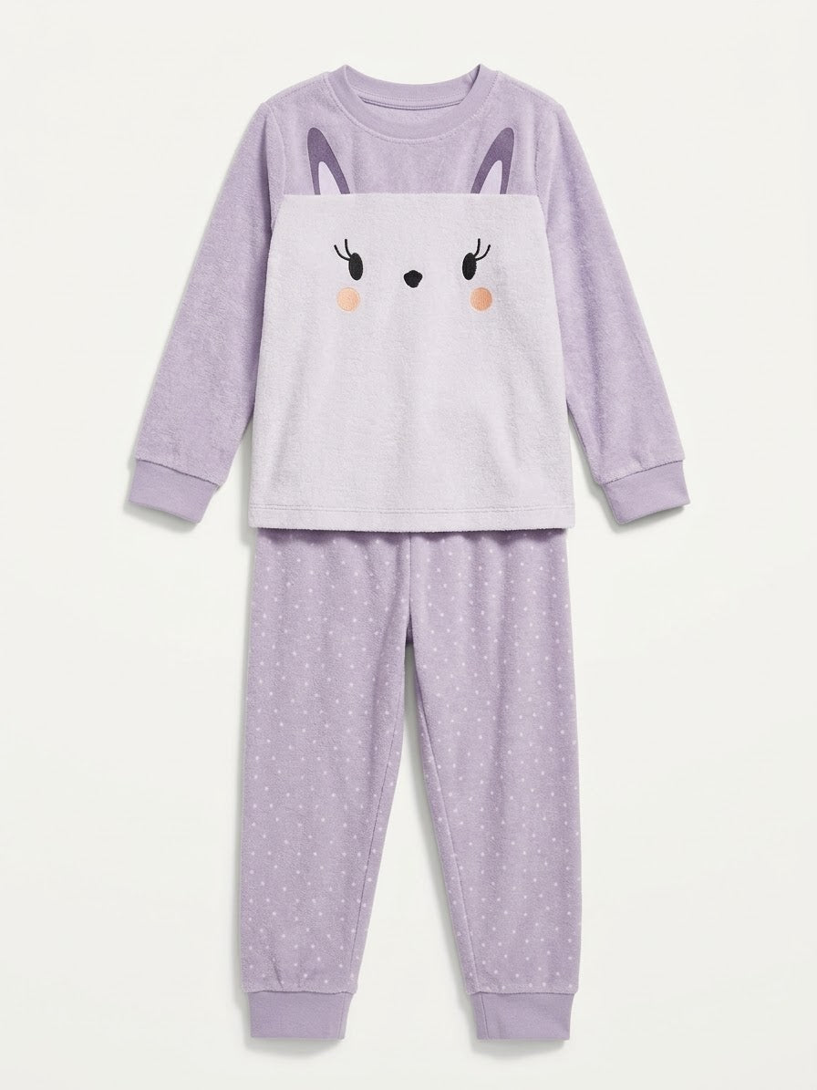 Girls’ Terry Pajama Set - Lily & Dan