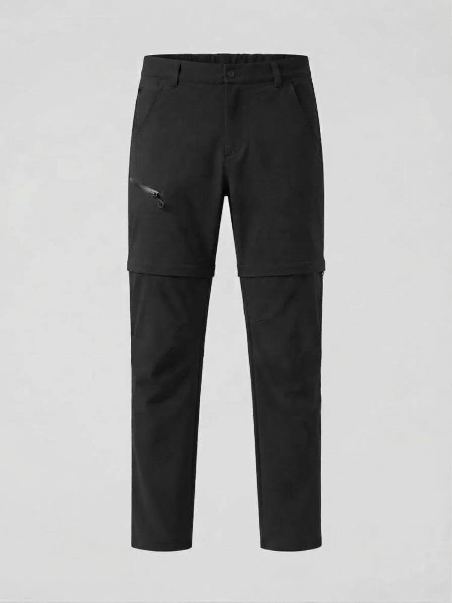 Men’s Trail Zip-Off Trousers (black) - Adventuridge