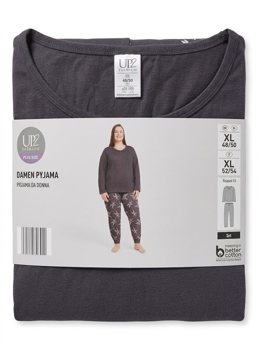 UP2Fashion Women’s Cotton Pajamas (Plus Size)