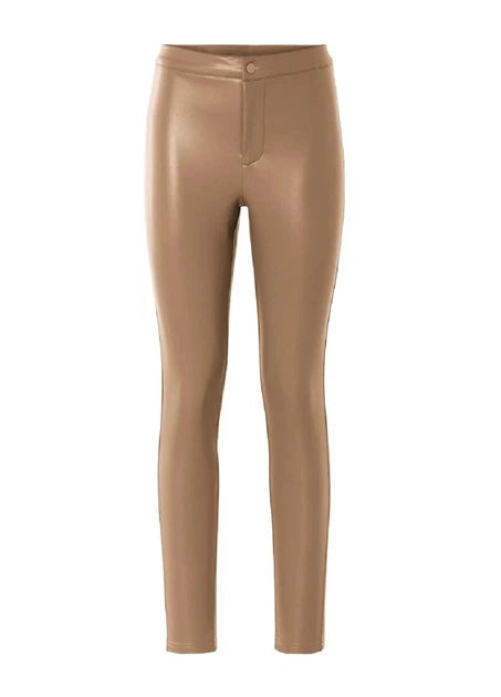ESMARA Faux-leather Fleeced Jeggings