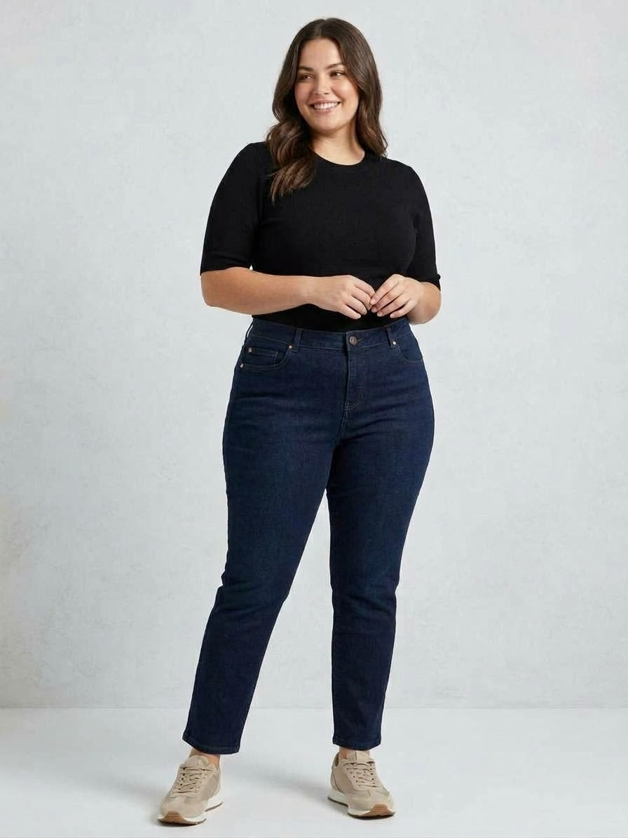 ESMARA Women’s Slim Fit Jeans (Navy)