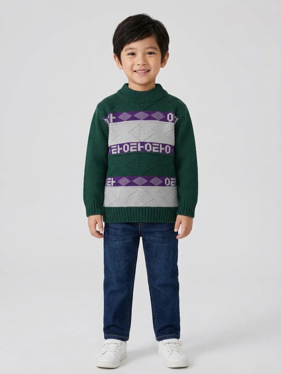 PATPAT Boys’ Knitted Sweater