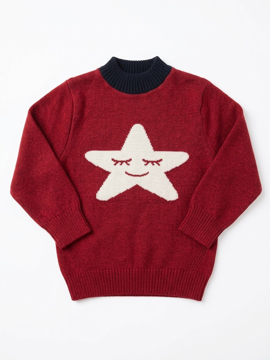 PATPAT Girls’ Soft Knit Sweater