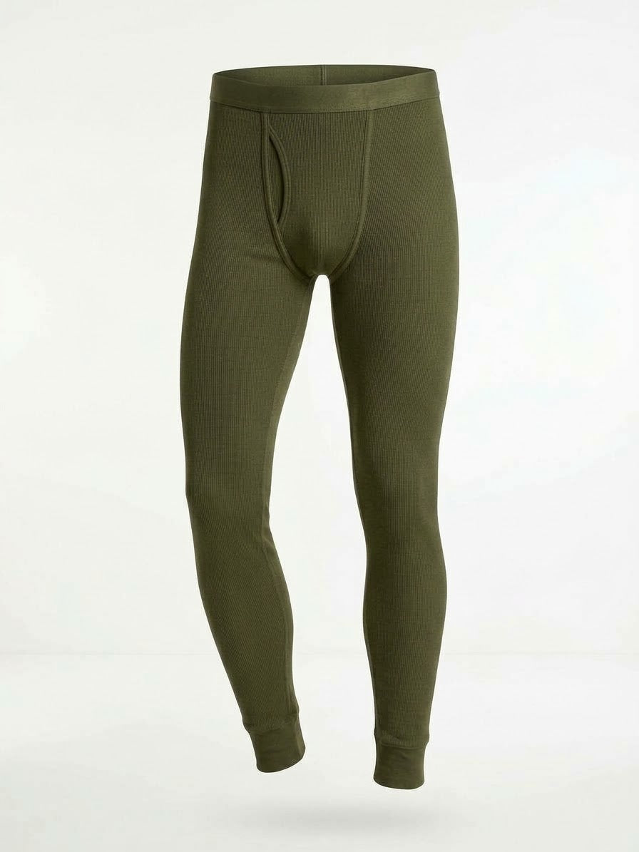 UP2Fashion Men’s Thermal Underpants, 2 pcs (olive/black)