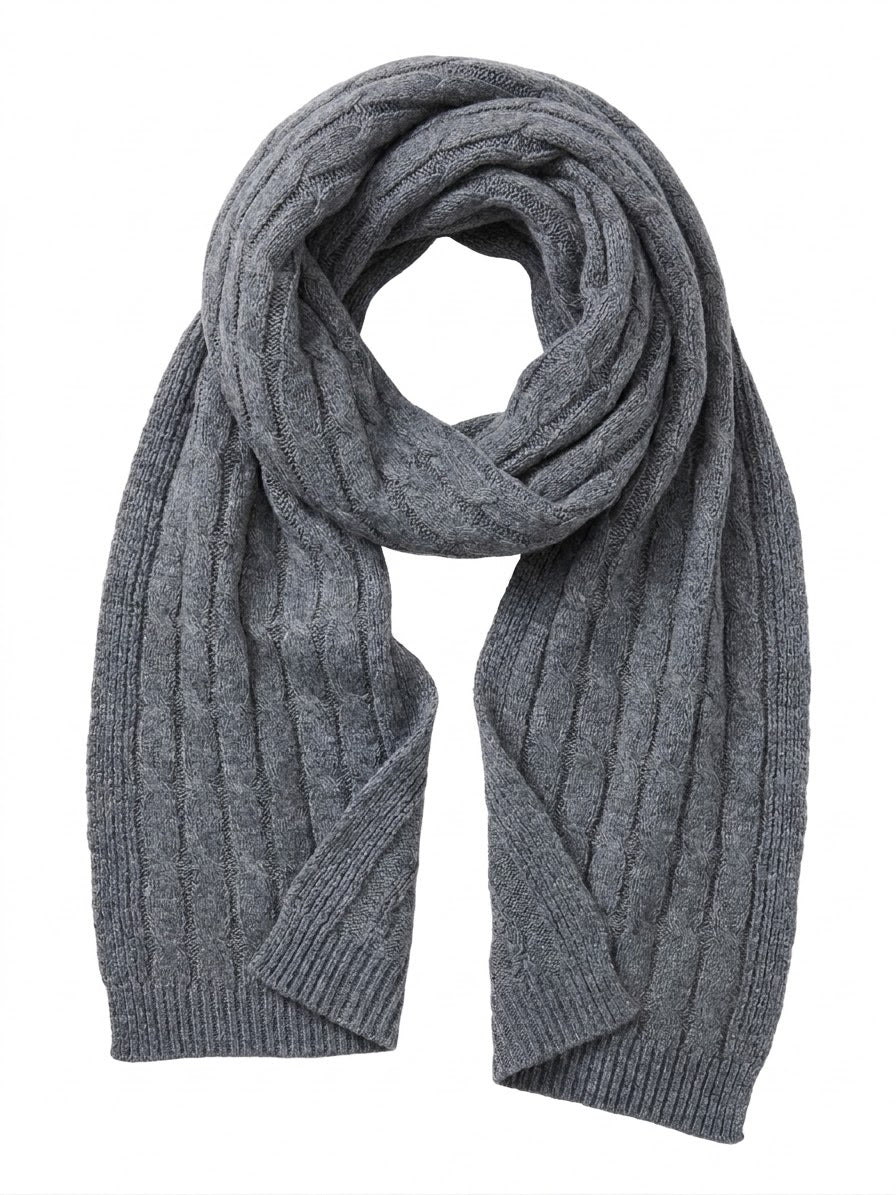 UP2Fashion Women’s Knitted Scarf (grey)
