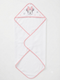DISNEY BABY Girls Hooded towel, Mini Mouse