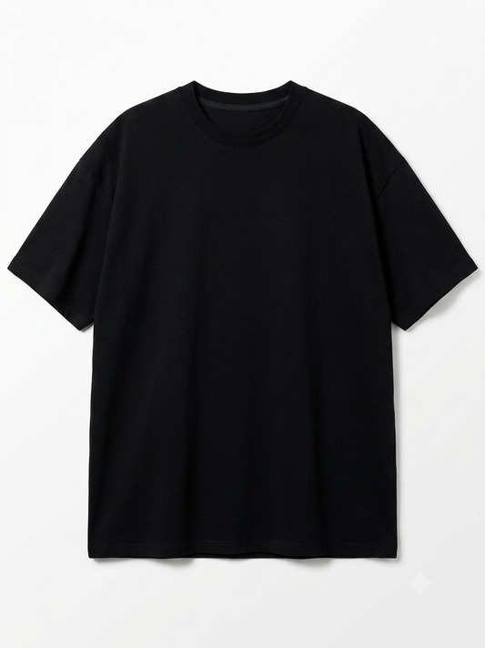 LIVERGY Men’s Oversized T-Shirt(Black)