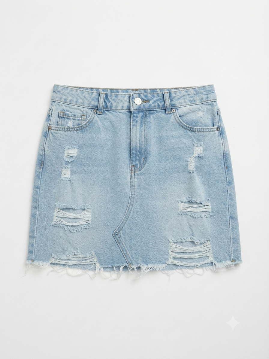 FB SISTER Women’s Denim Mini skirt