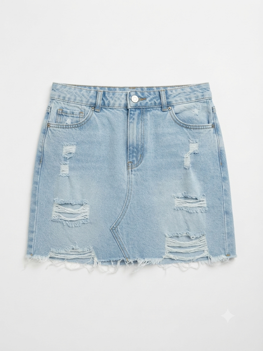 FB SISTER Women’s Denim Mini skirt