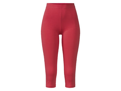 ESMARA Women’s Cotton Capri leggings