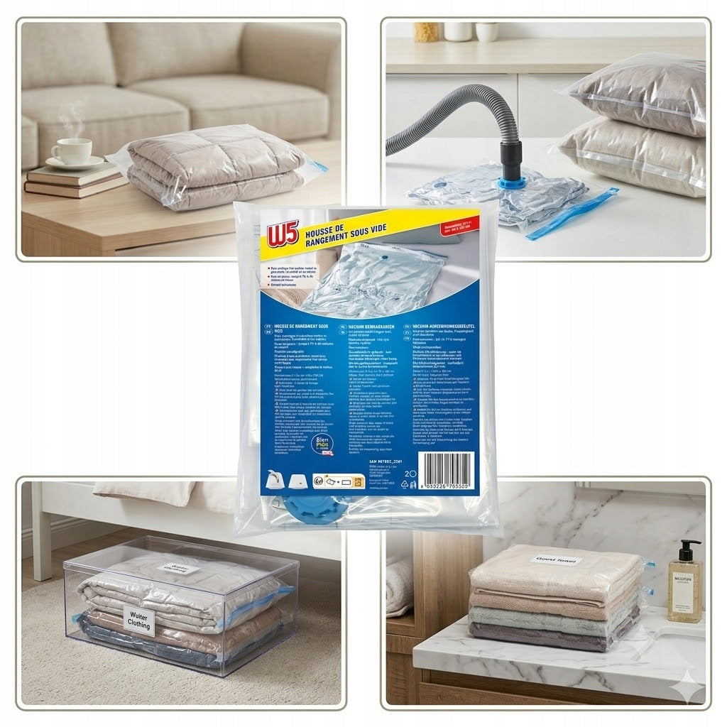 Home vacuum storage bags W5 90x120 - 1 PCS