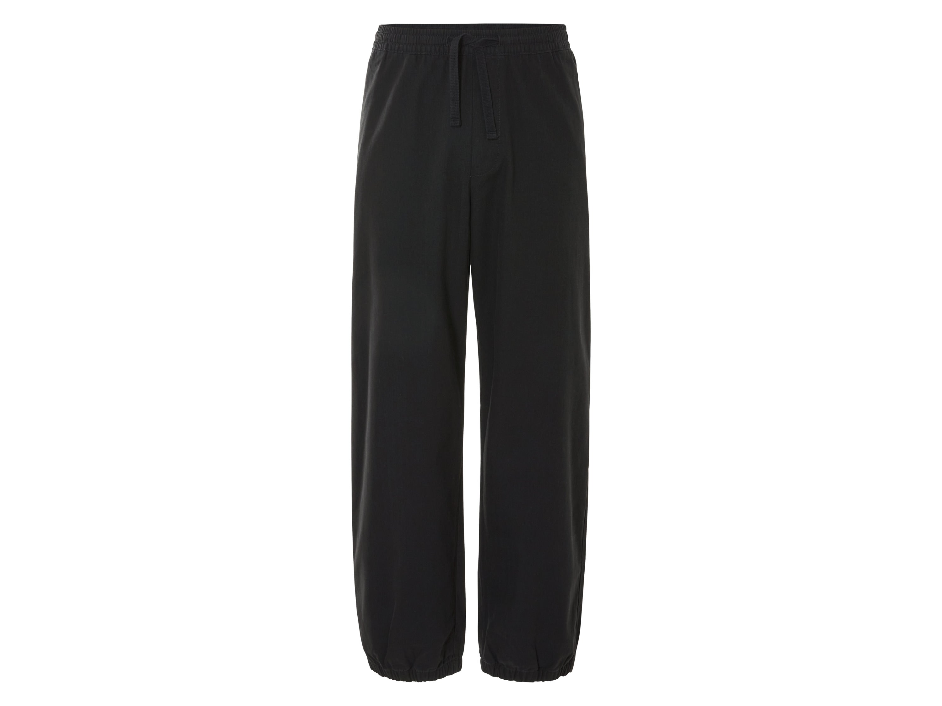 Men's parachute pants LIVERGY® (Black)
