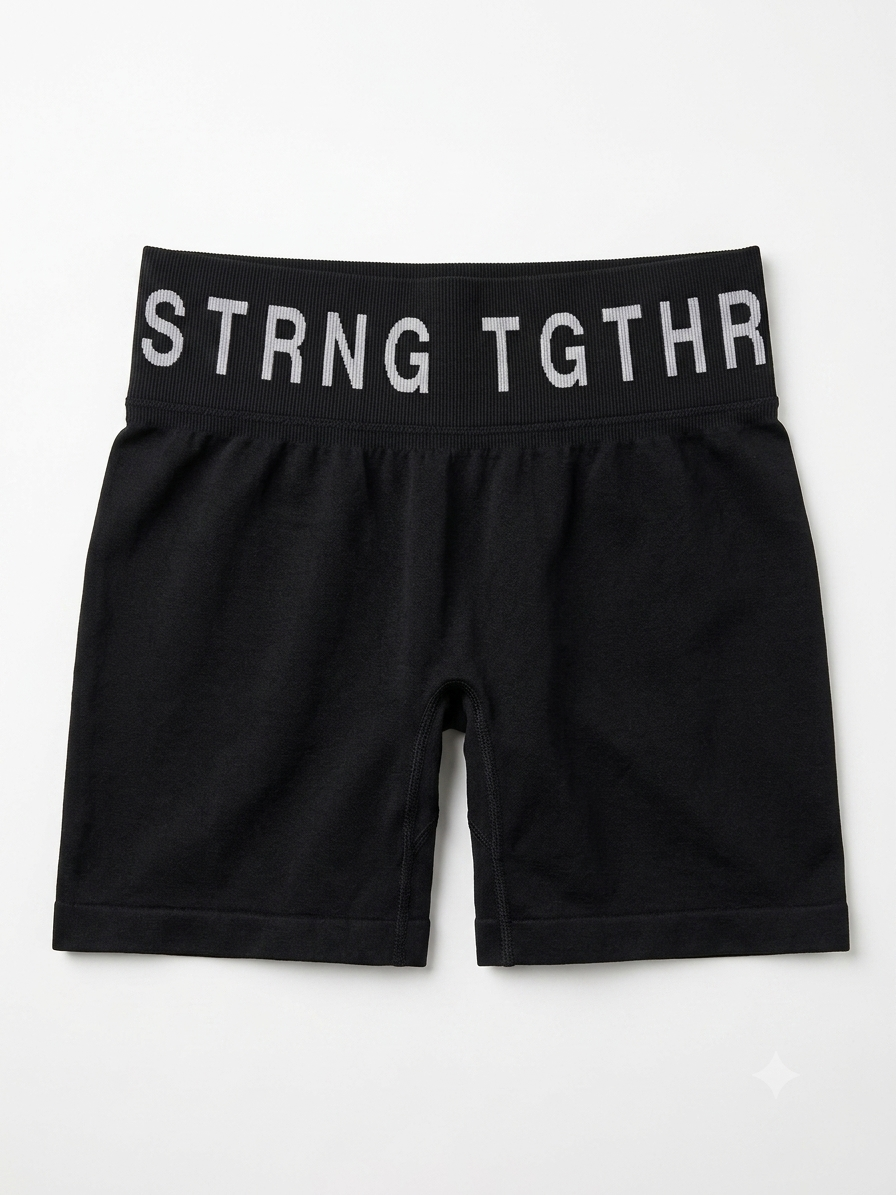 FB SISTER Women’s seamless shorts (Black)