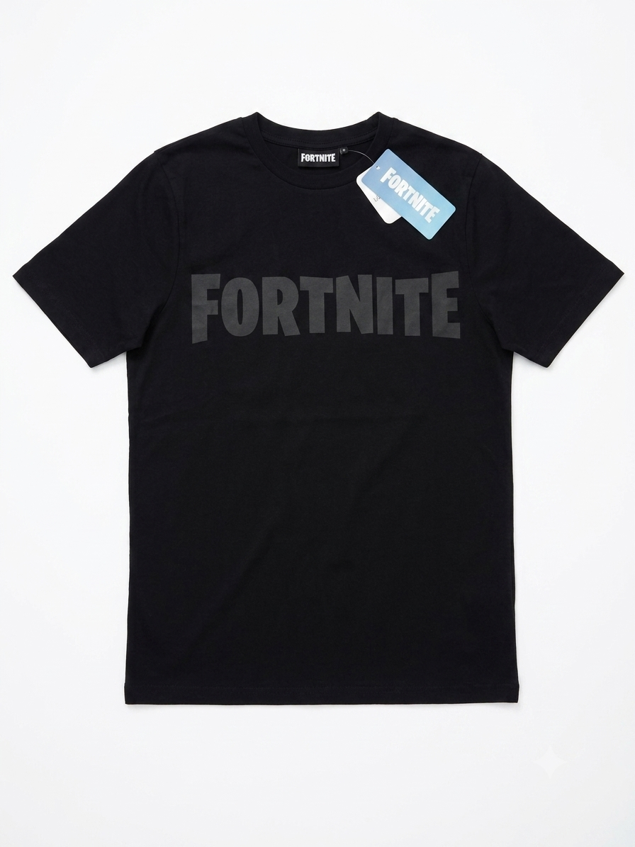 تي شيرت فورتنايت رجالي (أسود)