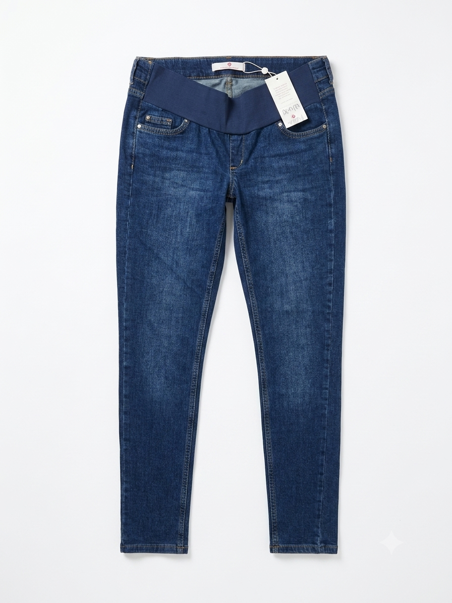 BELLY BUTTON Maternity jeans , slim fit ( blue)