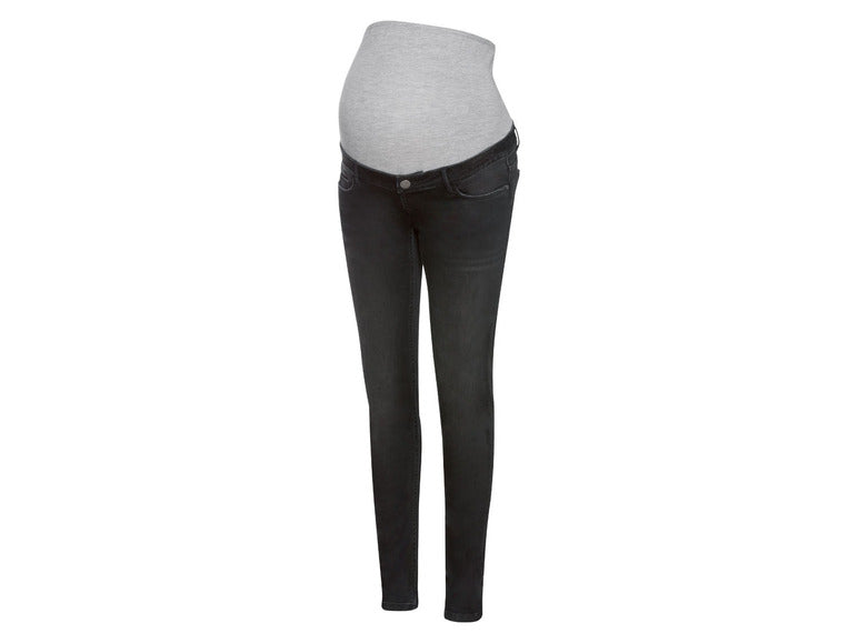 ESMARA Women's "Super Skinny Fit" Maternity Jeans (Dark grey)
