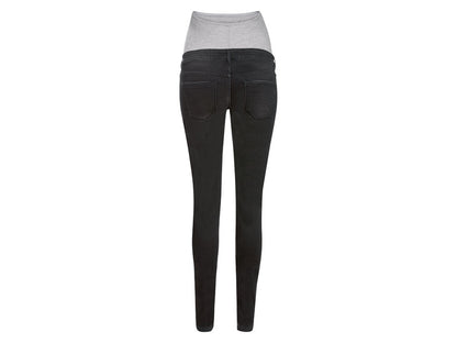 ESMARA Women's "Super Skinny Fit" Maternity Jeans (Dark grey)