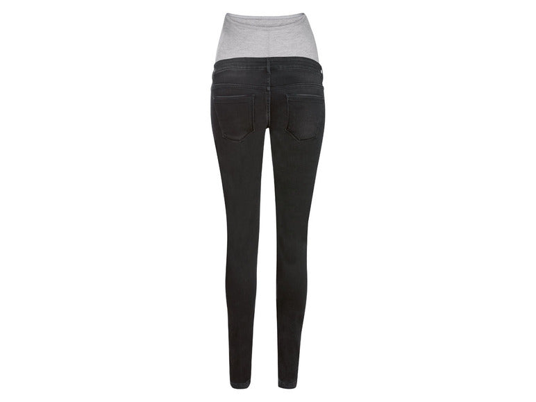 ESMARA Women's "Super Skinny Fit" Maternity Jeans (Dark grey)