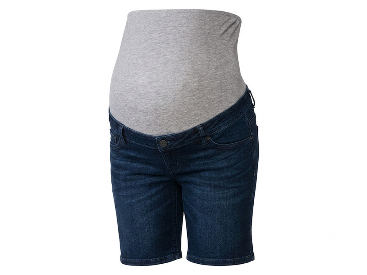 ESMARA Maternity Denim shorts (Dark blue)
