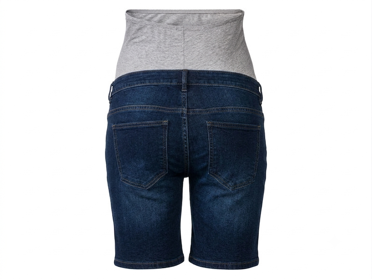 ESMARA Maternity Denim shorts (Dark blue)