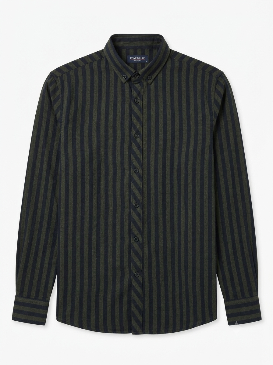 RONEXCLUB Men’s Striped Shirt