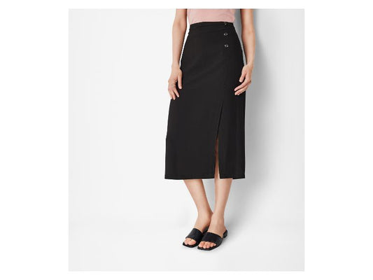 ESMARA Women’s midi Skirt (Black)
