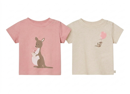 LUPILU Girls T-Shirt set , 2 pcs