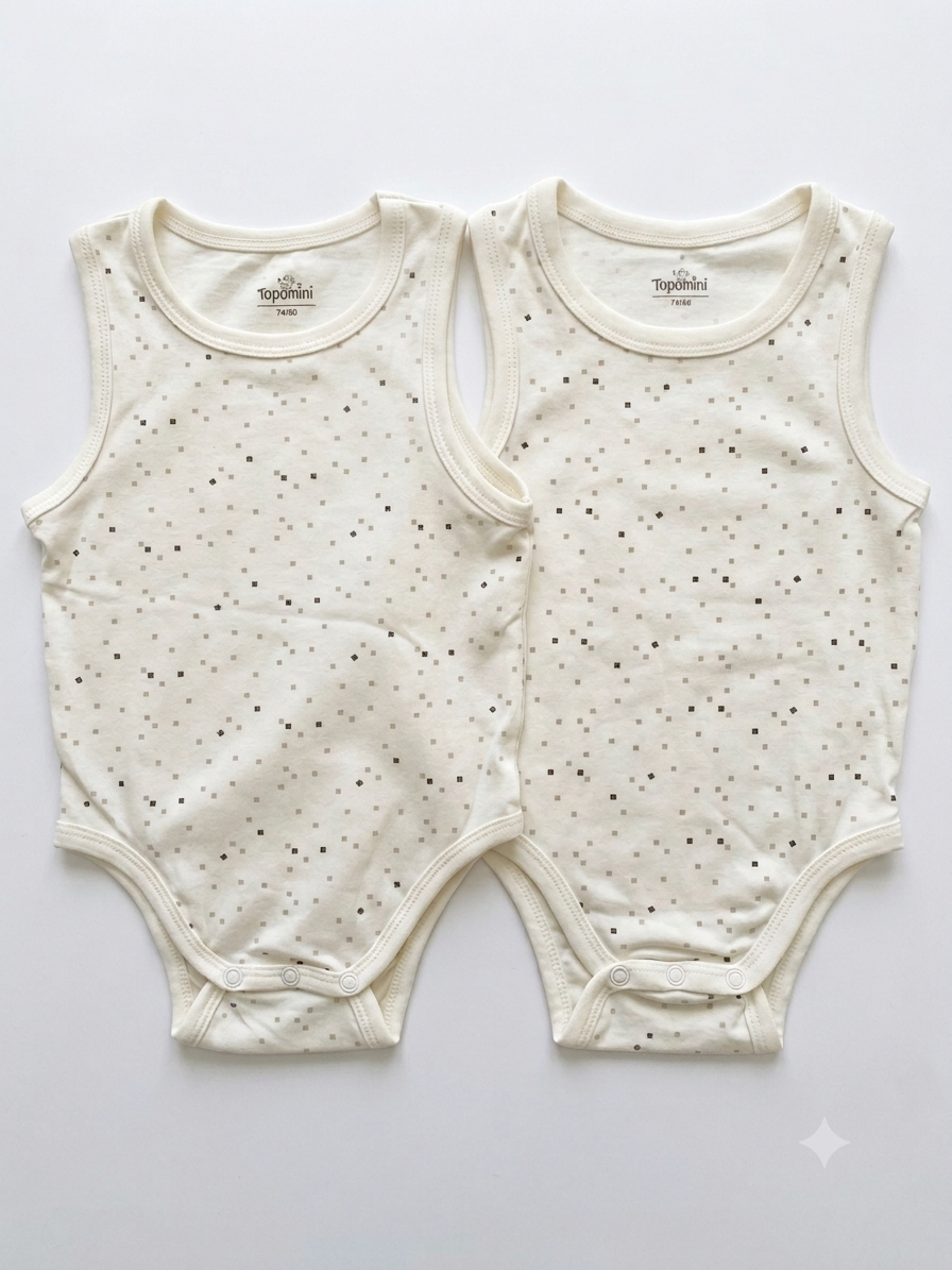 TOPOMINI Babies Bodysuit set , 2 pcs