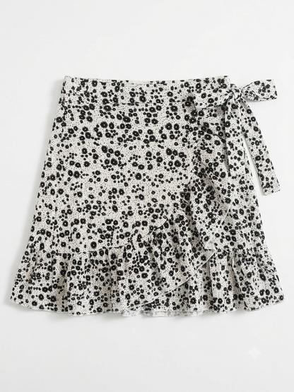 JUBYLEE Women’s Wrap Mini skirt