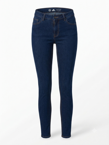 OYANDA Women’s Super skinny fit Jeans (Dark blue)
