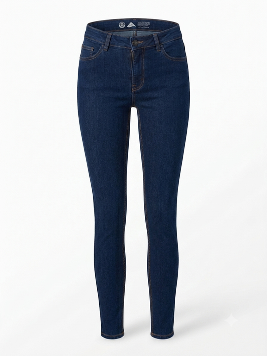 OYANDA Women’s Super skinny fit Jeans (Dark blue)