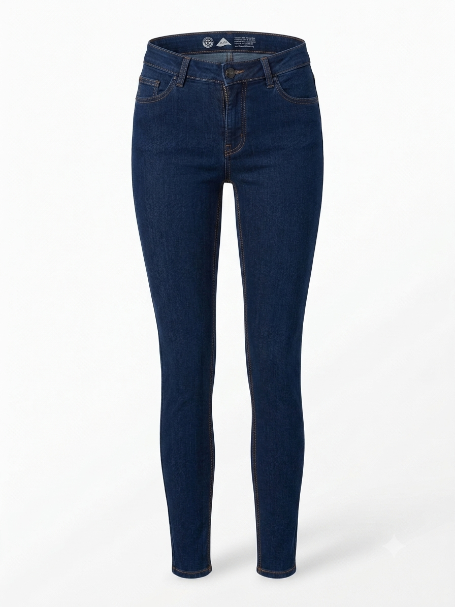 OYANDA Women’s Super skinny fit Jeans (Dark blue)
