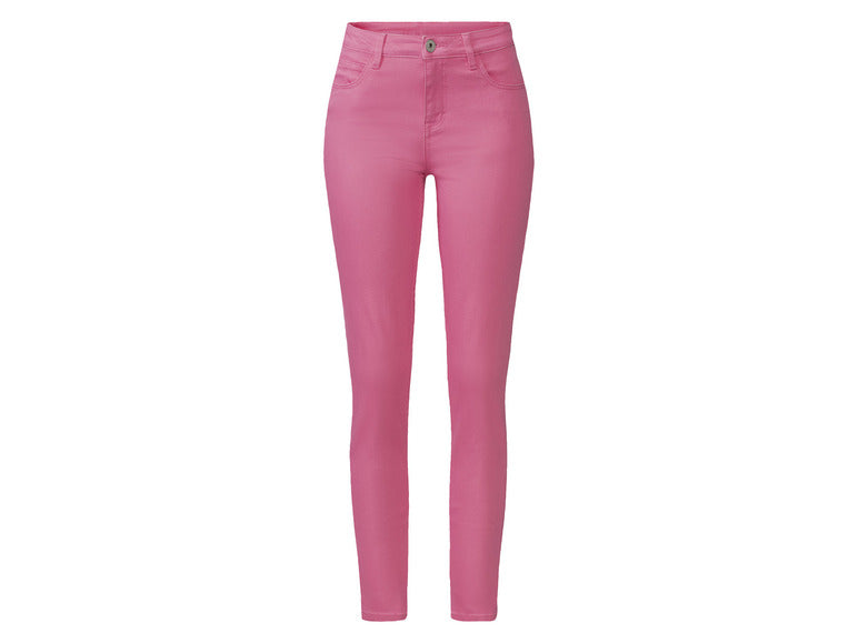 ESMARA Women’s Super skinny fit jeans (Pink)