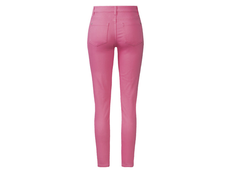 ESMARA Women’s Super skinny fit jeans (Pink)