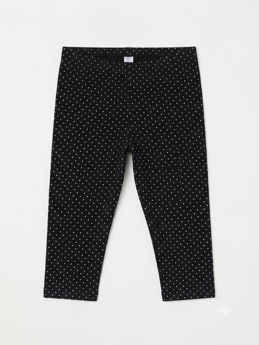 ESMARA Women’s Polka Dot Capri leggings