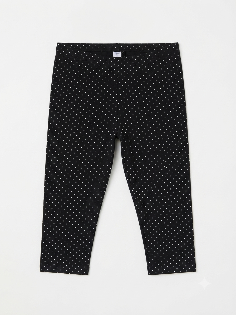 ESMARA Women’s Polka Dot Capri leggings