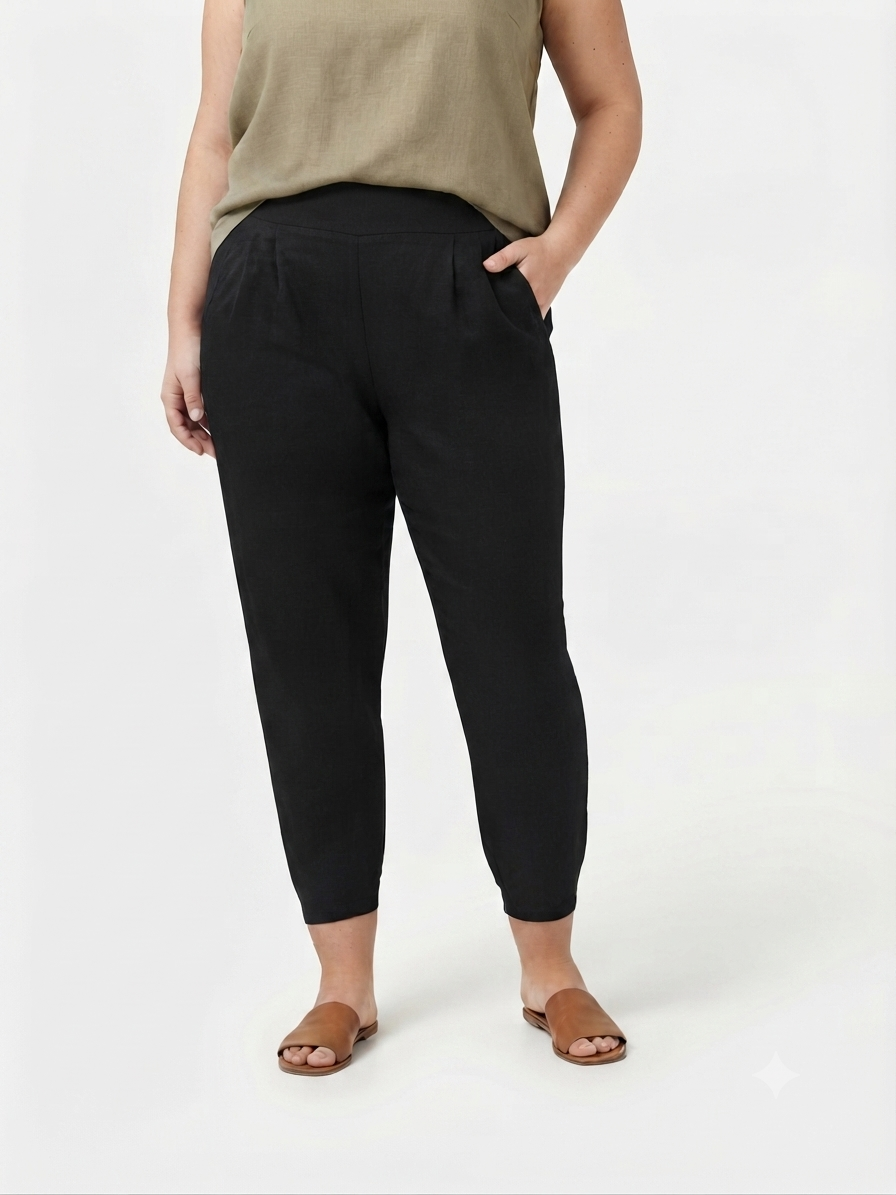 OYANDA Summer trousers (Black)
